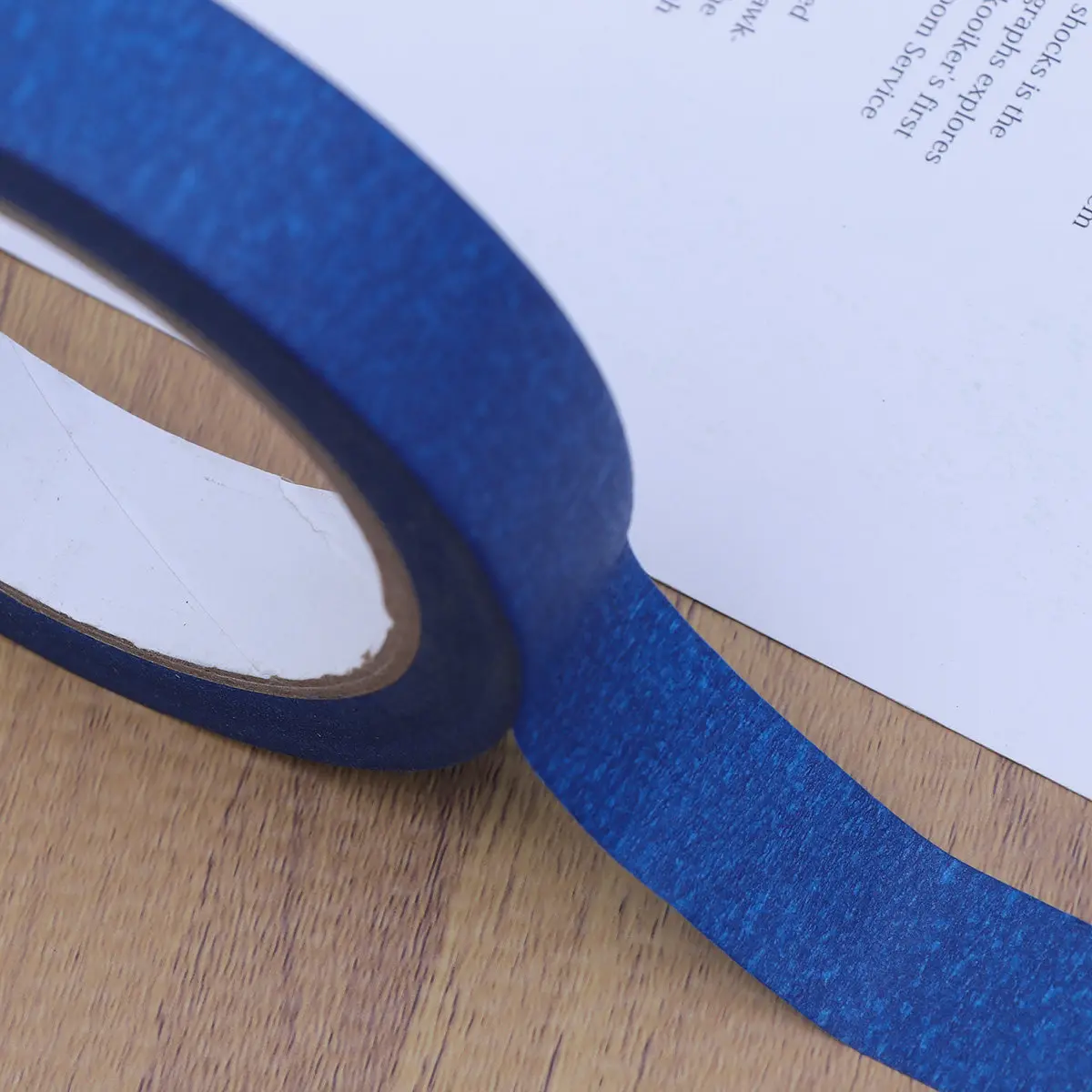 3Pcs 고무 색상 분리 마크 마스킹 테이프 고온 방지 Uv 방지 실내 실외 사용 끈적한 질감 종이