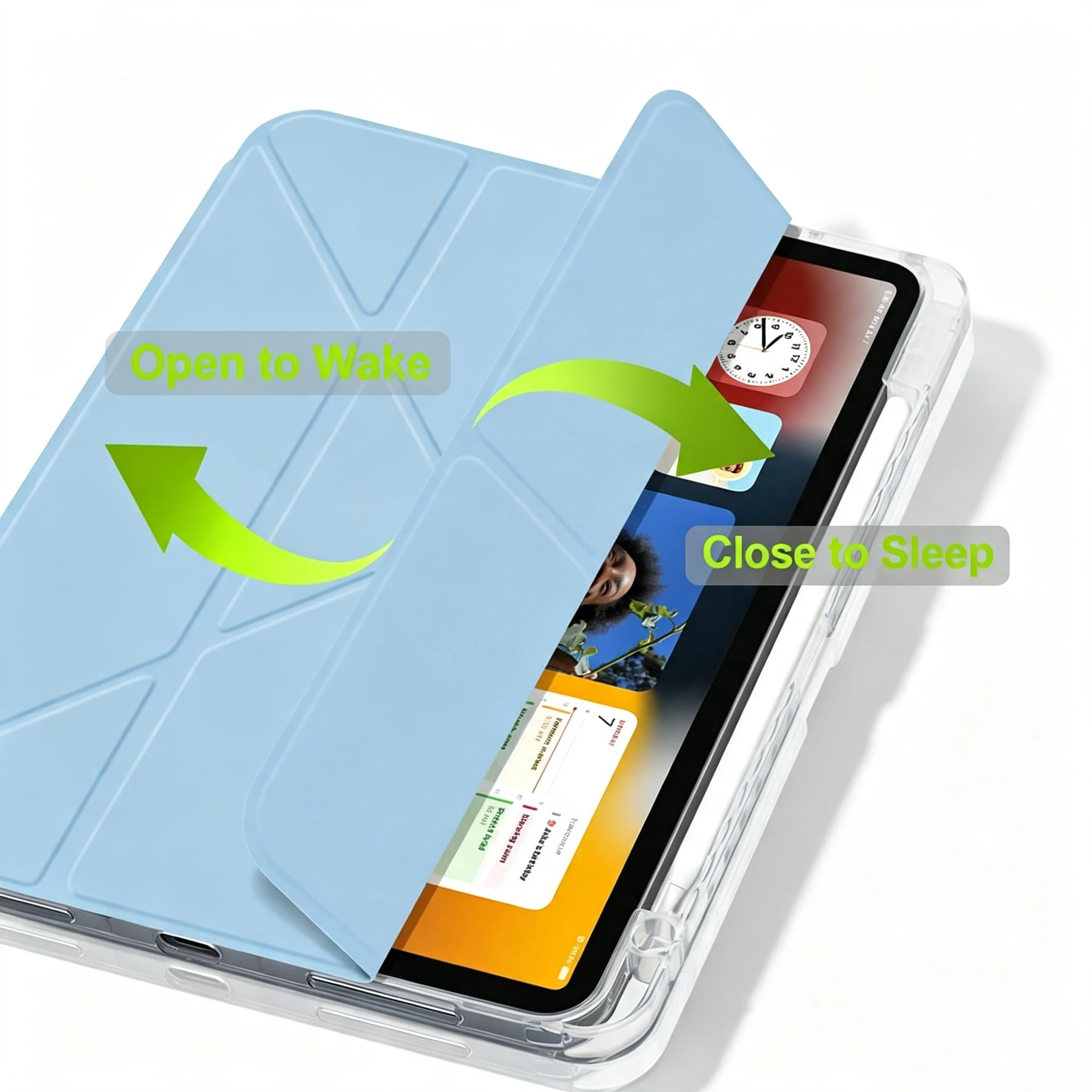 Universal Tablet Smart Cover with Enhanced Protection and Versatile Design
