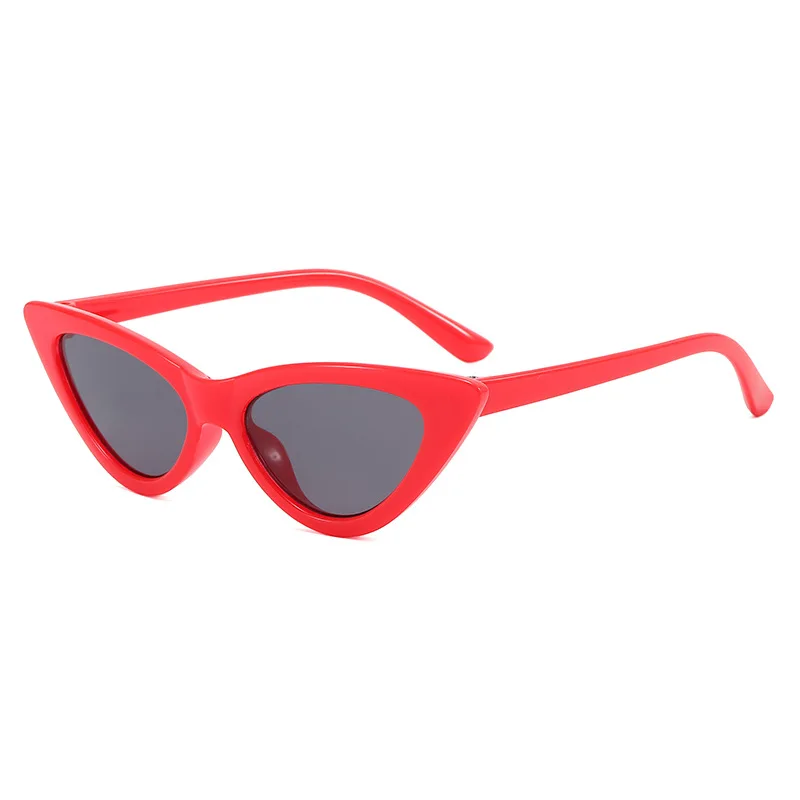 3PCSChildren's Glasses, Fashionable Sunglasses, Triangular Cat Eyes, Light Colored Lenses, Personalized And Trendy Style
