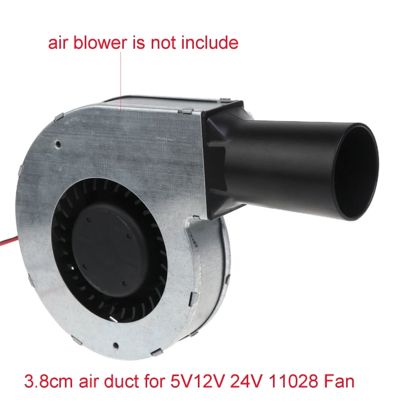Universal Plastics 38mm Air Ducting for 5V 12V 24V 11028 Centrifugal Fan Without Air Blower Centrifugal Fan for DIY Cooling cooling fan gaming cooling fan industrial cooling fan