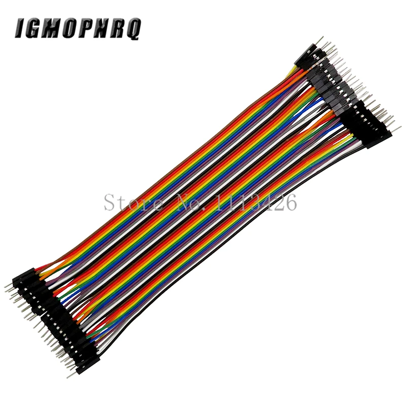 

400pcs/lot male to male dupont line 40pcs dupont cable jumper wire dupont line 2.54MM 20cm