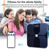 INSMART Body Fat Scale Bathroom Weight Scale Smart Wireless Digital Body Composition Analyzer With Smartphone App Bluetooth WIFI 4