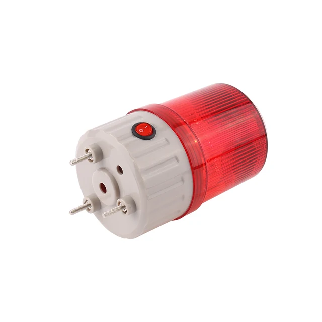 Luce Di Avvertimento Solare LED - Lampeggiante, Per Cantieri, Strade, Emergenze, Rosso, 500 MAh - Foto 7