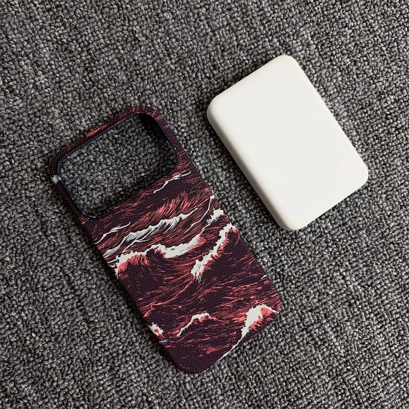 Ultra-Thin Kevlar Matte Magnetic Shockproof Phone Case