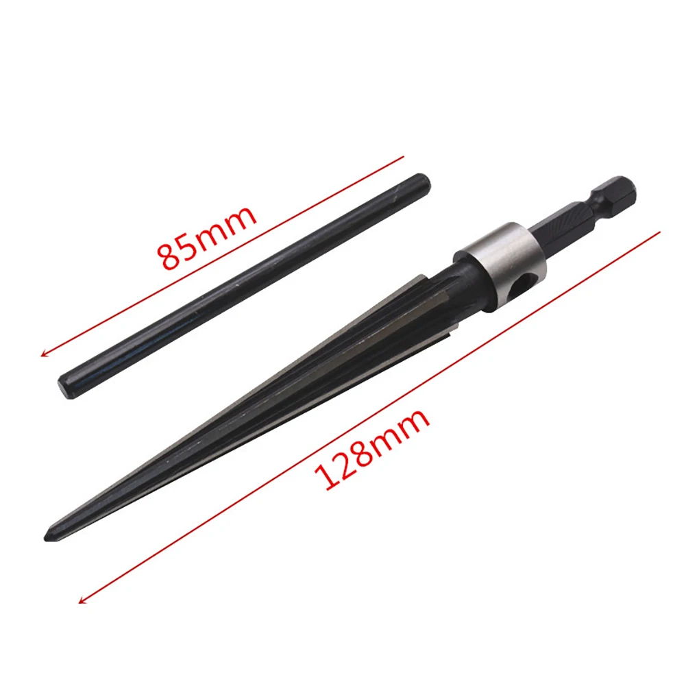 Steel Chamf Reaming Enlarge Pin Hole T Shaped Tapered Hex Reamer Drilling Tools