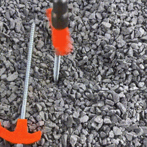 Description Picture 5 of item5PCS 8" Screw-in Tent Stakes Ground Anchors Carbon Steel Tent Pegs Spike Hook Camping Tent Nail Spiral Type Canopy Stakes