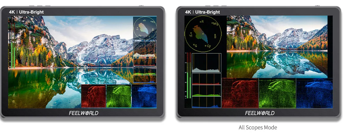 LUT11S 10.1'' 2000nit IPS Touch Screen 3DLUT 3G-SDI HDMI DSLR Camera Monitor Sui