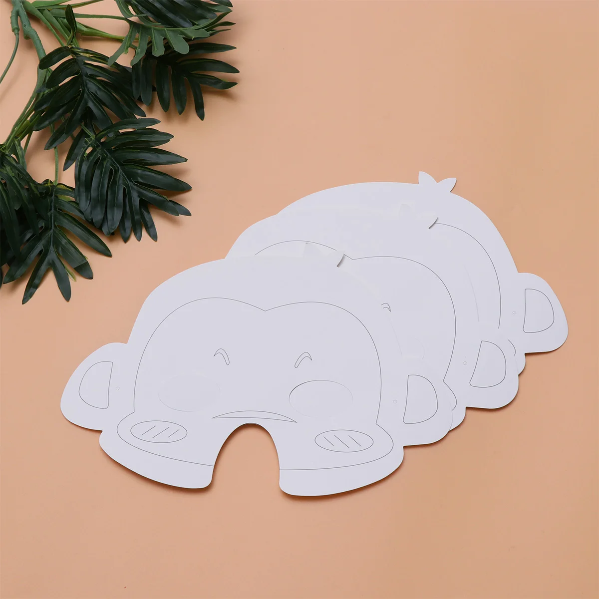 

Универсальные маски с животными для рисования лица, театра, костюмов на Хэллоуин, художественных поделок, сувениров на день рождения