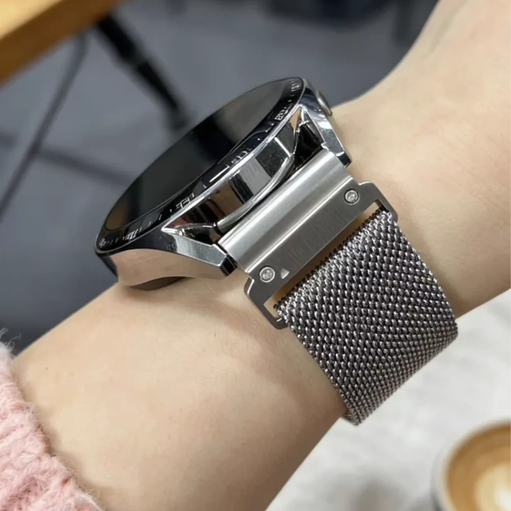 Enhanced Quick Release Milanese Magnetic Strap, Available in 26mm, 22mm, and 20mm Sizes