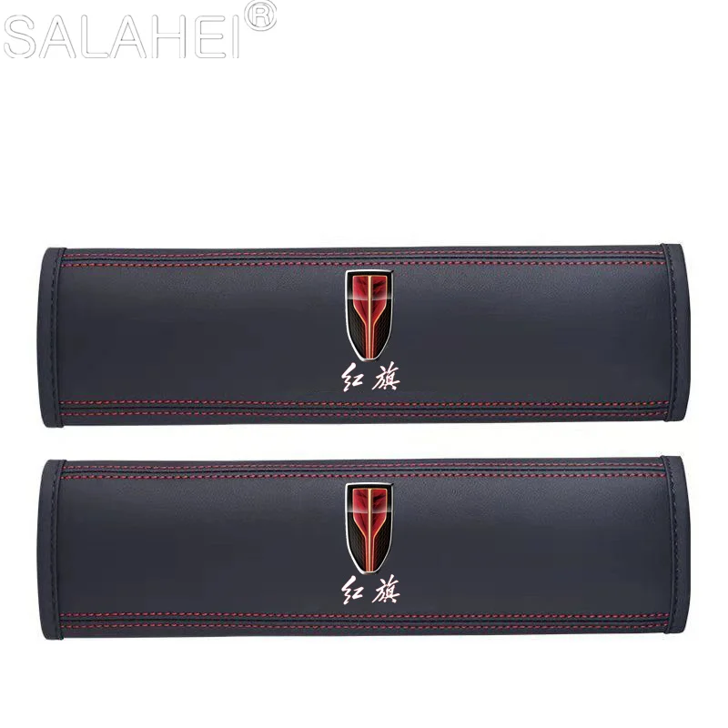 2 Pz Cintura Di Sicurezza Per Auto Copertura Protettiva In Pelle Spallina Per Hongqi Hs5 H5 H9 E-Qh5 Hs7 E-Hs9 H7 E-Hs3 H7 Hq9 E001 H9 Hs7 H6 Ls7