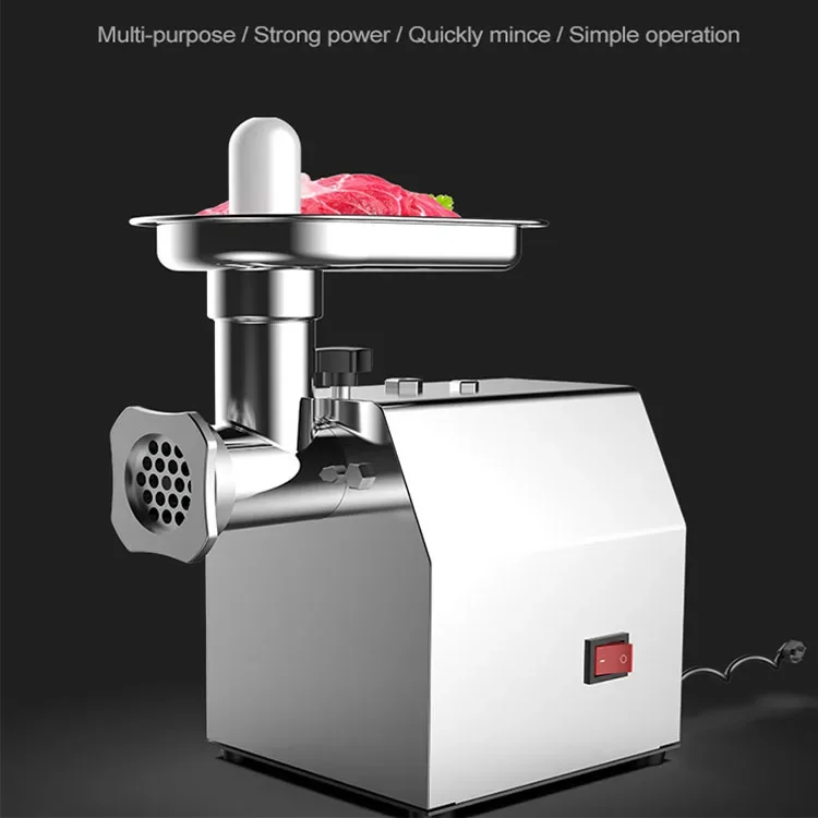 Pork Chopper BX-8 Small Electric Meat Grinder Forward-Reverse Switch Mincing Machine For Making Minced Beef 5