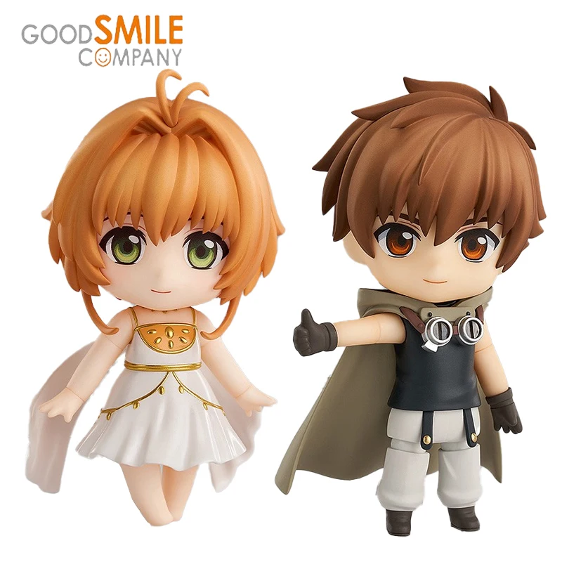 

Original Good Smile Kinomoto Sakura 2152 Li Syaoran 2153 Nendoroid GSC Anime Card Captor Sakura Action Figure PVC Model Doll Toy