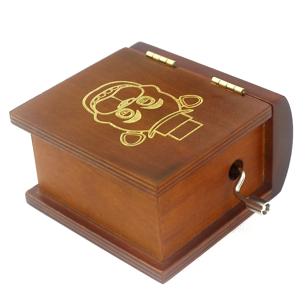 Chanson Du Toreador Wood Book Hand Music Box Birthday Christmas Valentine's Day Gifts