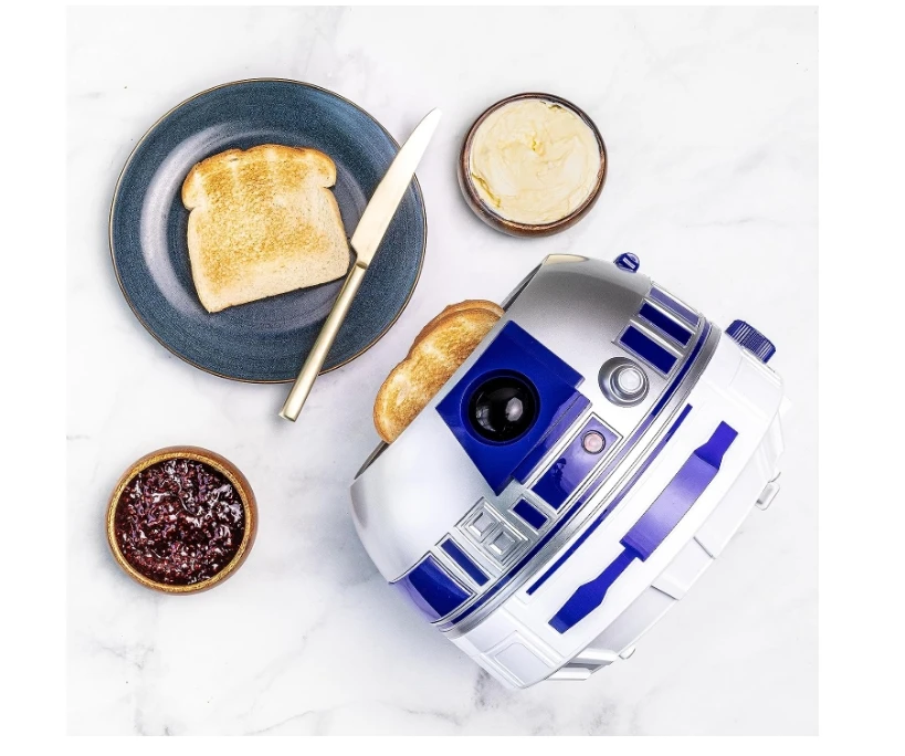 Star Wars R2D2 Deluxe Toaster - Lights-Up and Makes Sounds Like Artoo 2