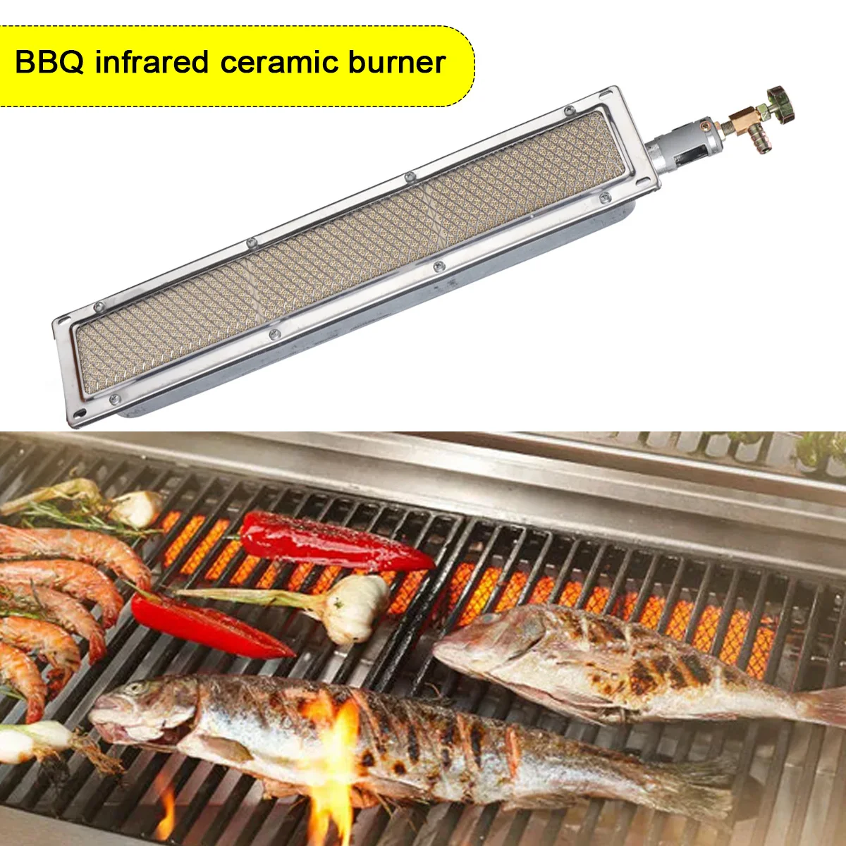 Barbecues Infrared Side Burner Gas Camping Burner BBQ Infrared