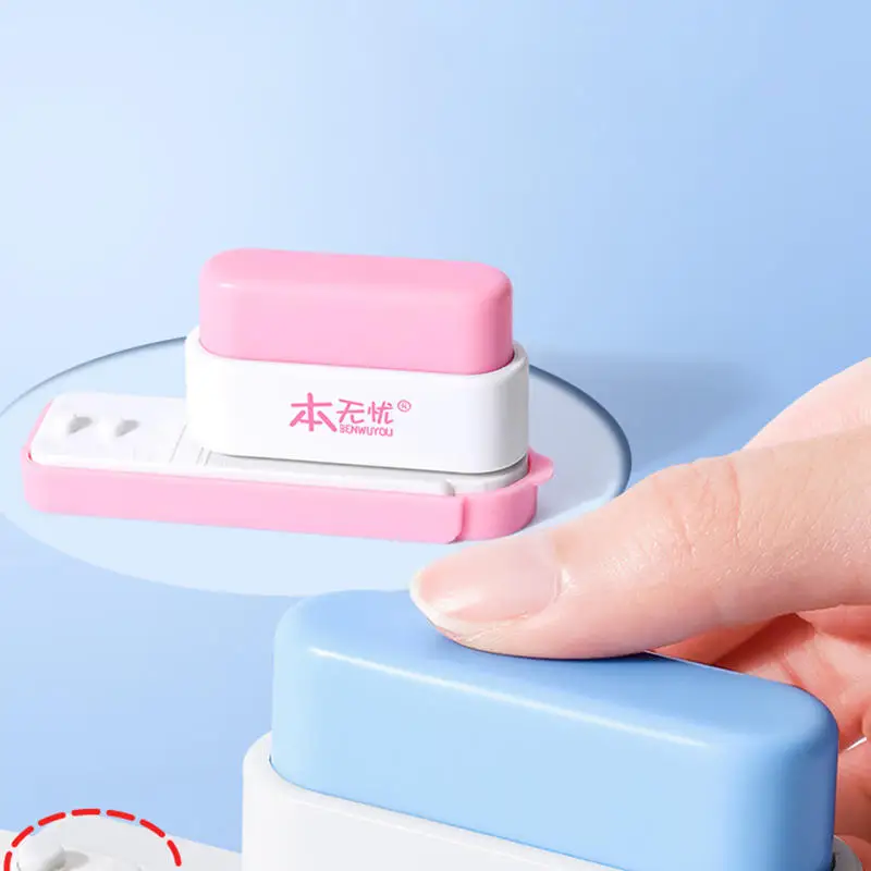 6mm 5-Hole Paper Punch Mini Portable Hand Account Hole Puncher