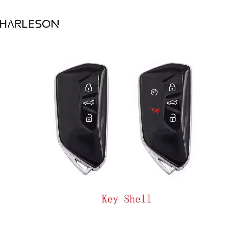 3/5 Buttons Replacement Remote Car Key Shell Case for VW Golf MK8 ID3 ID4 Polo Tuguan Skoda Superb Octavia SEAT Leon ibiza MQB