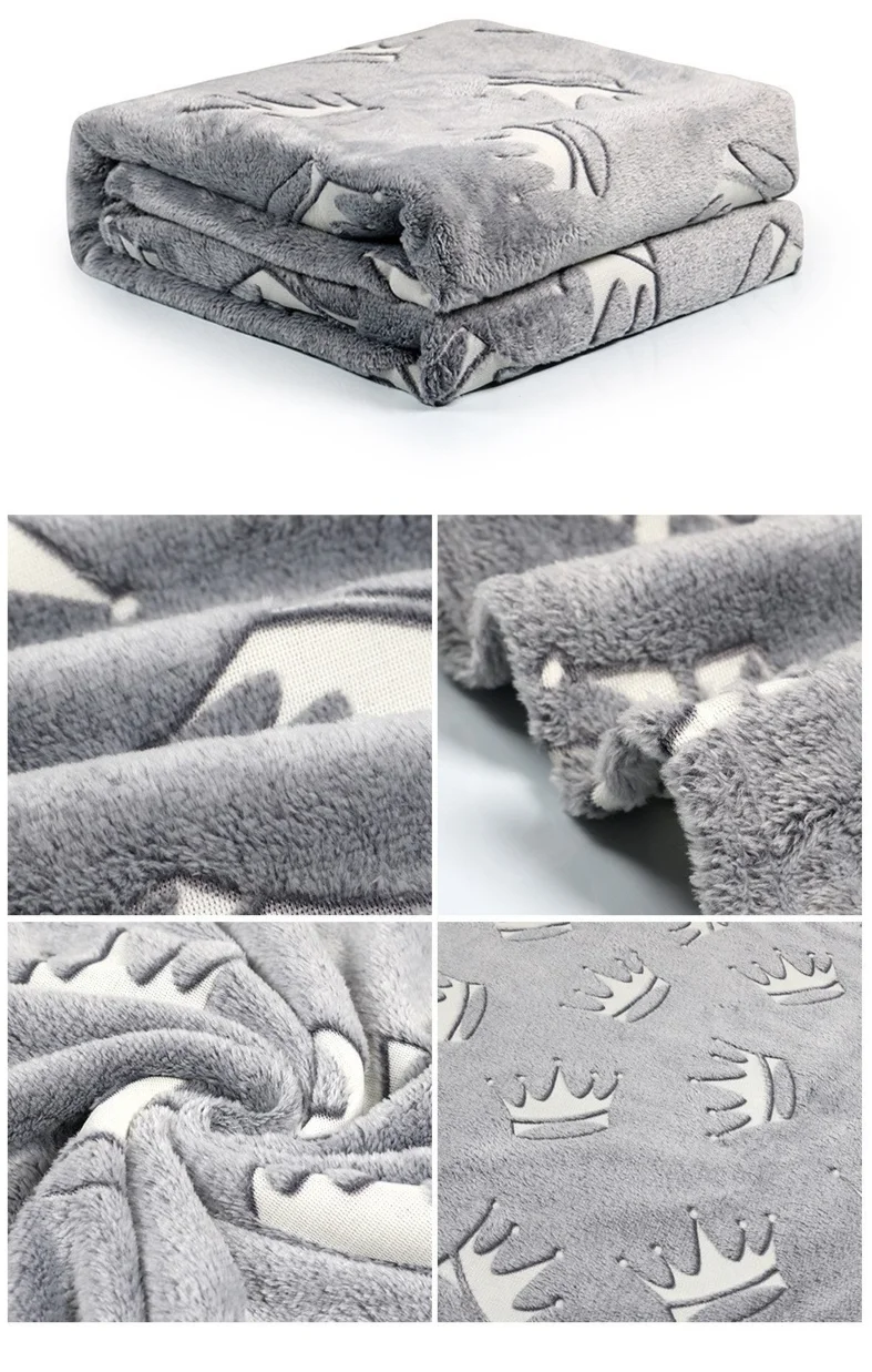 Couvertures en flanelle pour enfants à vendre à chaud, couvertures lumineuses_voghion.com