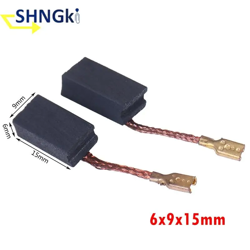 

2pcs/lot 6x9x15mm Carbon Brush Angle Grinder Replacement Spare Parts Carbon Brushes Dropshipping