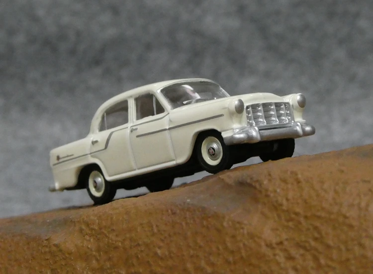 1/87 HO Scale Alloy Car Model 1958 FC Sedan Vintage Car Model Train Scene Miniature Collection Sand Table Landscape For Gifts 1 87 ho scale alloy car model chrysler valiant s series car model train scene miniature collection sand table landscape