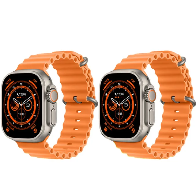 2022 NEW Smart Watch Ultra Series 8 Bluetooth Call Smartwatch Temperature Measuring Health