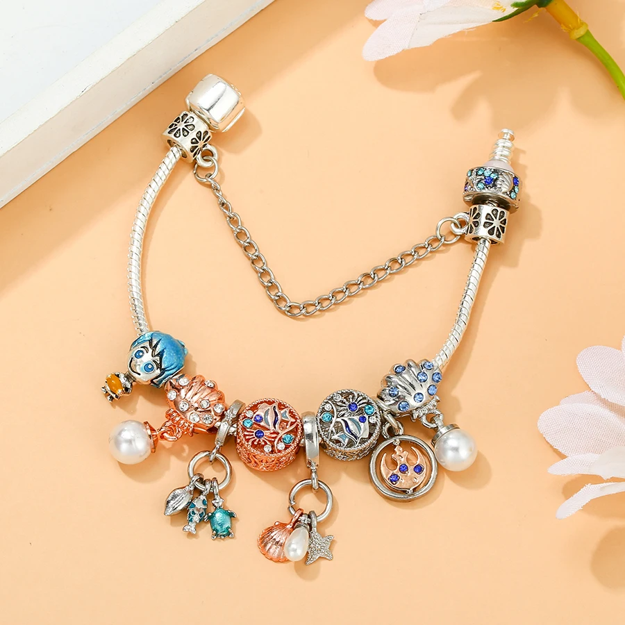 Charms Crab Connector Stainless Steel Wholesale Sea Animal Charm