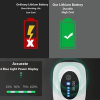 ปั๊มออกซิเจนสำหรับตู้ปลาแบบชาร์จไฟได้ ปั๊มลมอเนกประสงค์แบบพกพา ใช้พอร์ต USB สำหรับใช้ในบ้านและนอกบ้าน เงียบ 4800mA อุปกรณ์ตกปลา 4