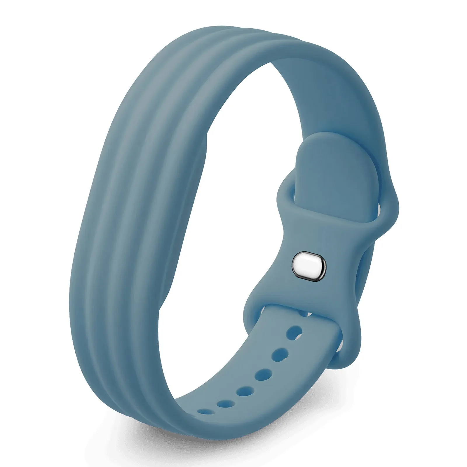 Breathable Silicone Sports Watch Strap - Universal Fit Replacement Wristband