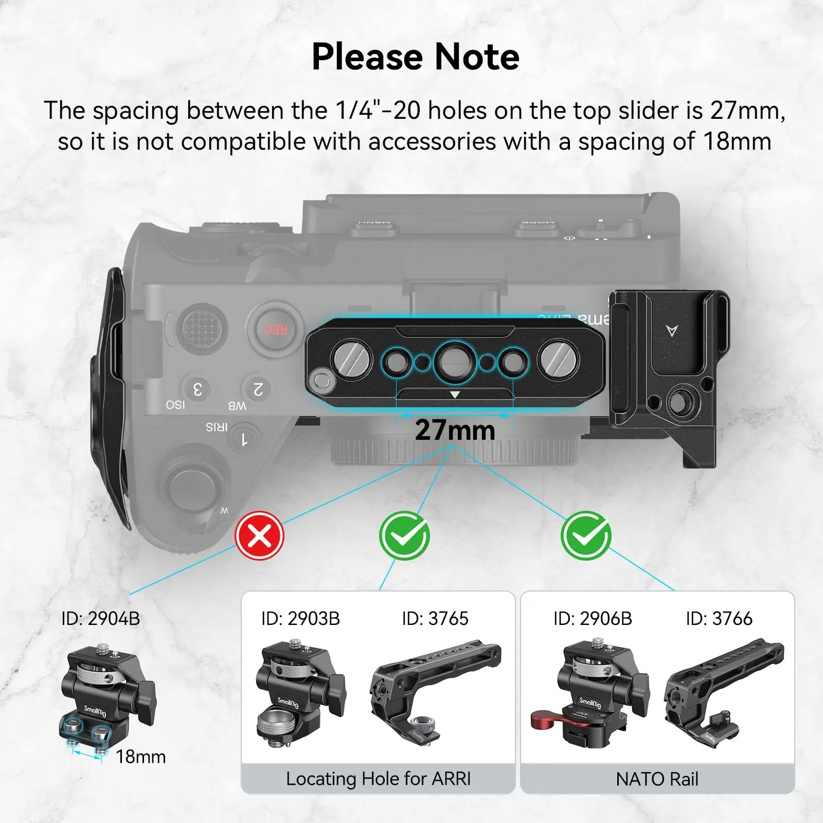 Sony fx30/fx3用smallrigハンドヘルドケージ、ハンドストラップ