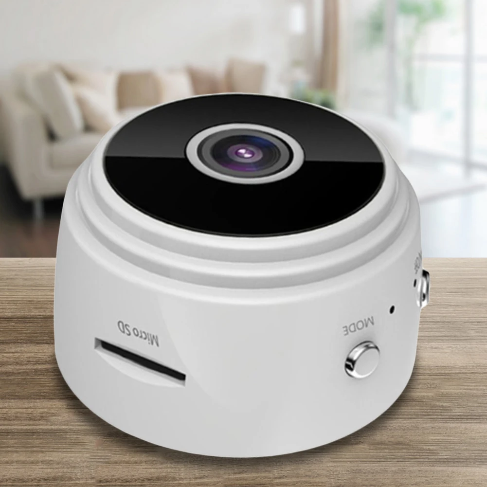 USB 충전식 스마트 비디오 감시 카메라, 야간 투시경, 원격 보기, 실내 자동차, , 애완 동물용, 강력한 자석