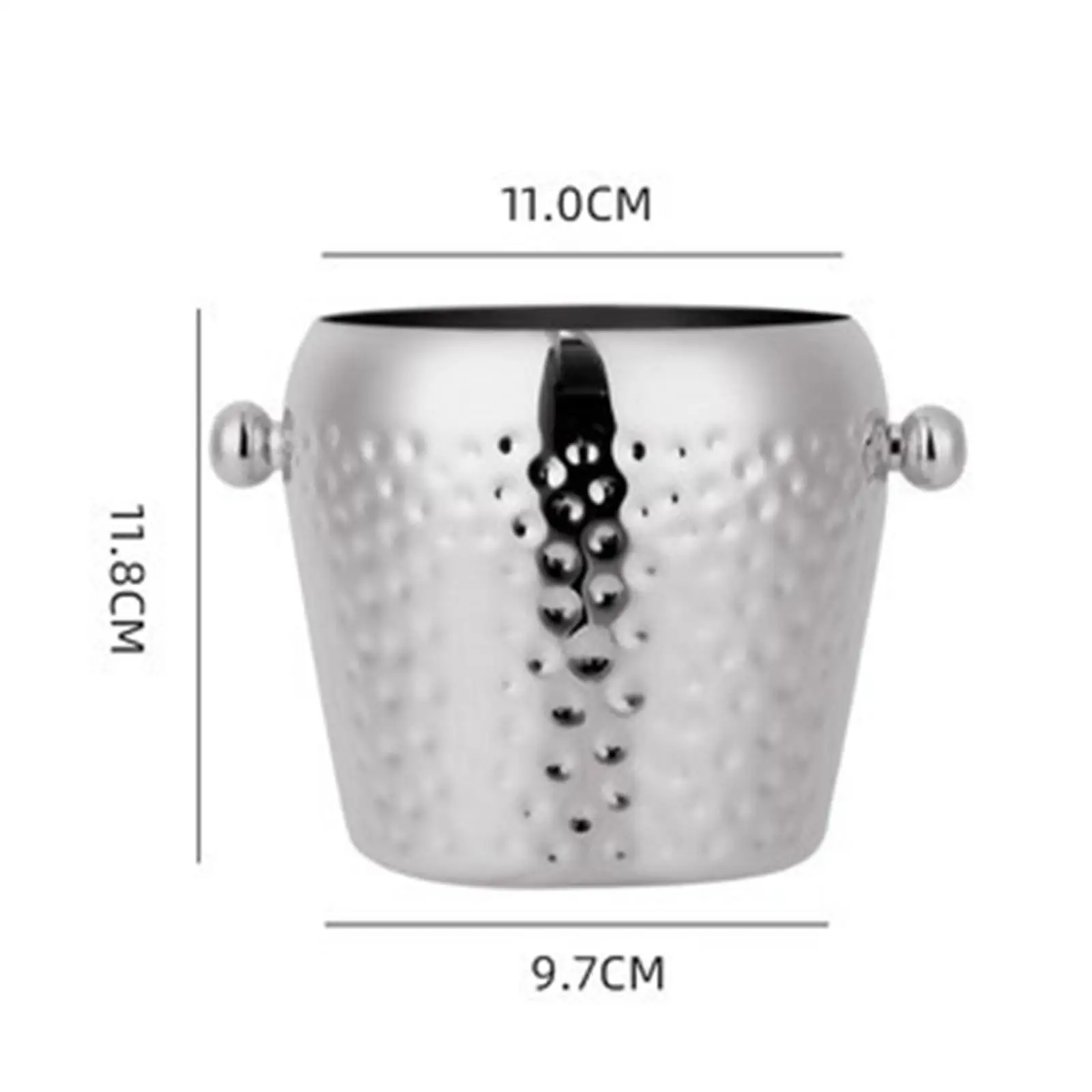 Ice Bucket Champagne Bucket Bar Accessories Tub for Drinks Beer Bottles