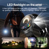 2025 Watch 5 PRO Smart Watch Men LED Flashlight 150+Sports Fitness Track Heart Rate Bluetooth Call Smartwatch Man Watch 5 PRO - Image 3