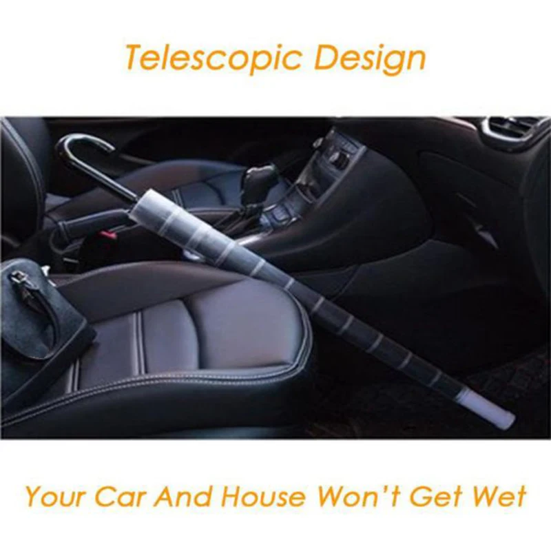 Telescopic Drip-proof Umbrella Cover PVC Transparent Umbrella Cover Coat