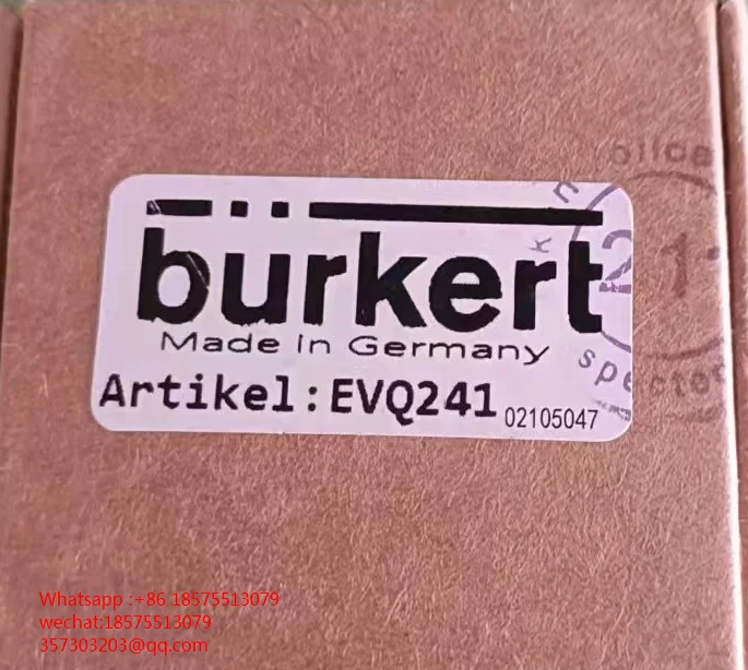 

Мембранный клапан для пищеварения для BURKERT EⅤ Q241 02105047