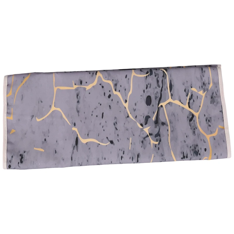 ABPP-140X49cm Fabric Marbling Ironing Board Cover Protective Press Iron Folding For Ironing Cloth Guard Protect Delicate Garment