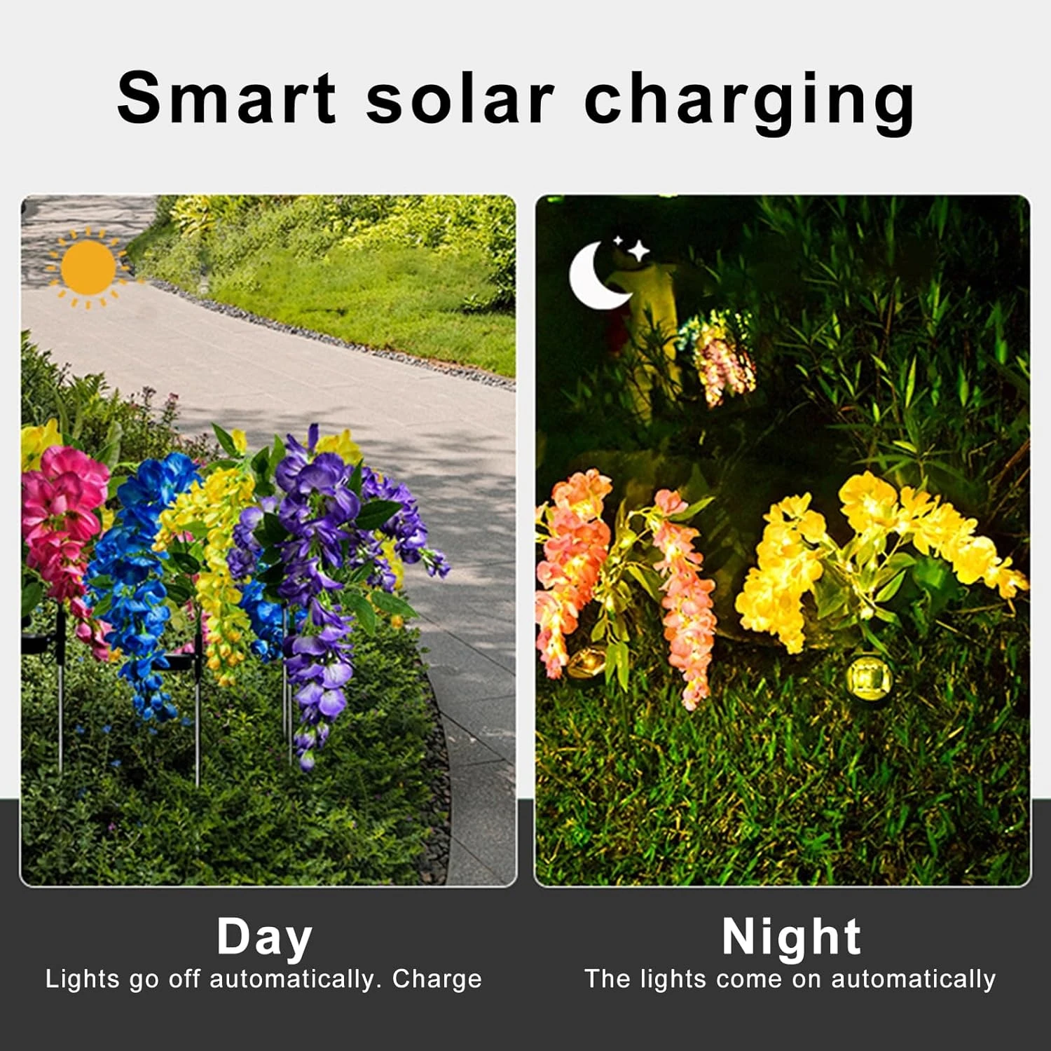 Enhance your outdoor space with stylish, practical solar-powered garden lights for pathways, gardens, or patios. Create a cozy,