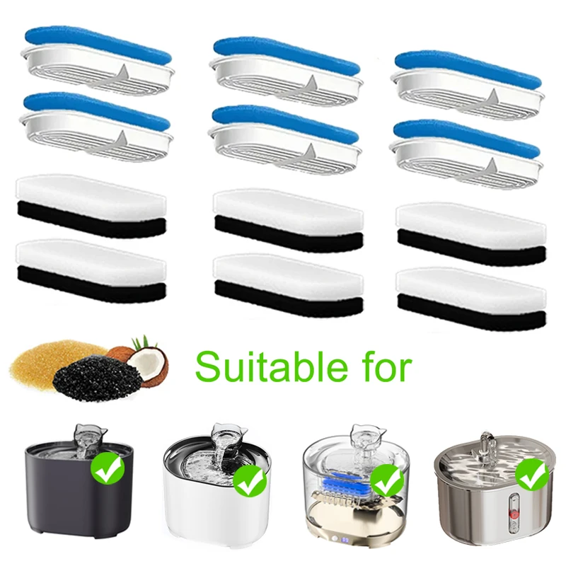 Replacement Filter for Electric Cat Fountain 1 1