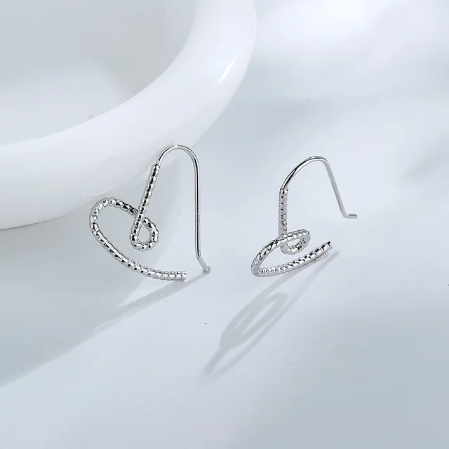 Danymia Sweet Hollow Twist Heart Love Summer Dangle Earrings Decorations For Teenager Earrings 2022 Trend  Dropshipping Center 1