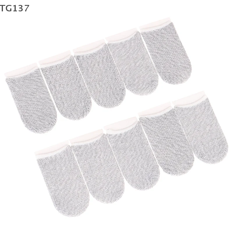 Touch Screen Sweat-Proof Gaming Finger Sleeves - Pack of 10