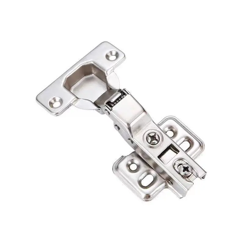 Stainless Steel Hinge Furniture Hardware Soft Close Damper Buffer Hinges 4pcs for Cabinets and Cupboard Furniture Fittings stainless steel hinges,door hinges