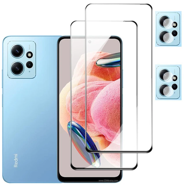 6-in-1 Full Tempered Glass For Xiaomi Redmi Note 12 4g 12 5g 12s 12 Pro +  Privacy Screen Protector Redmi Note 11 11 Pro For Redmi Note 10 10 Pro Full