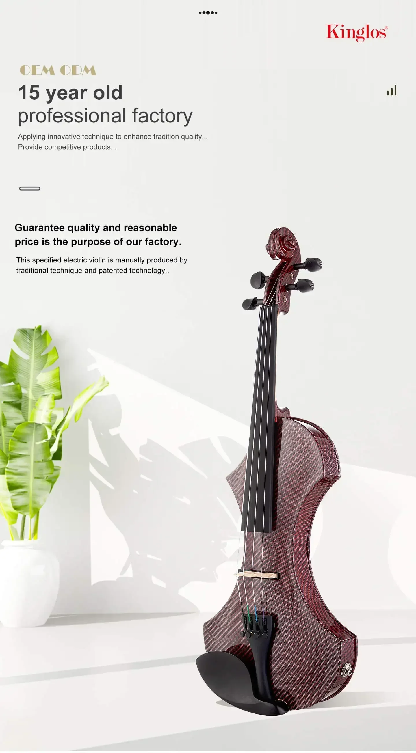 4/4 Size Electric Violin with Spruce Body-High Quality Instrument Includes Waterproof Case And Bow
