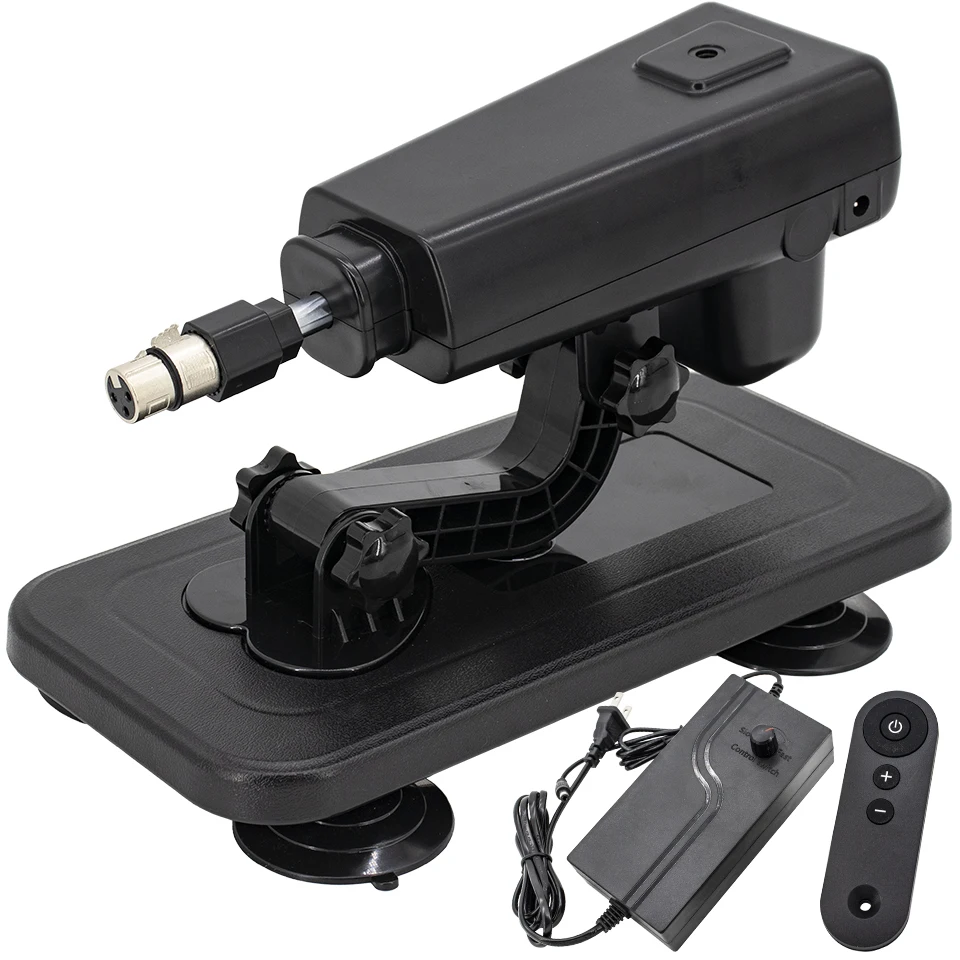 Fredorch 3XLR Connector Telescopic Reciprocating Linear Actuator For Men And Women 450RPM Adjustable Stroke Automatic PumpingGun_voghion.com