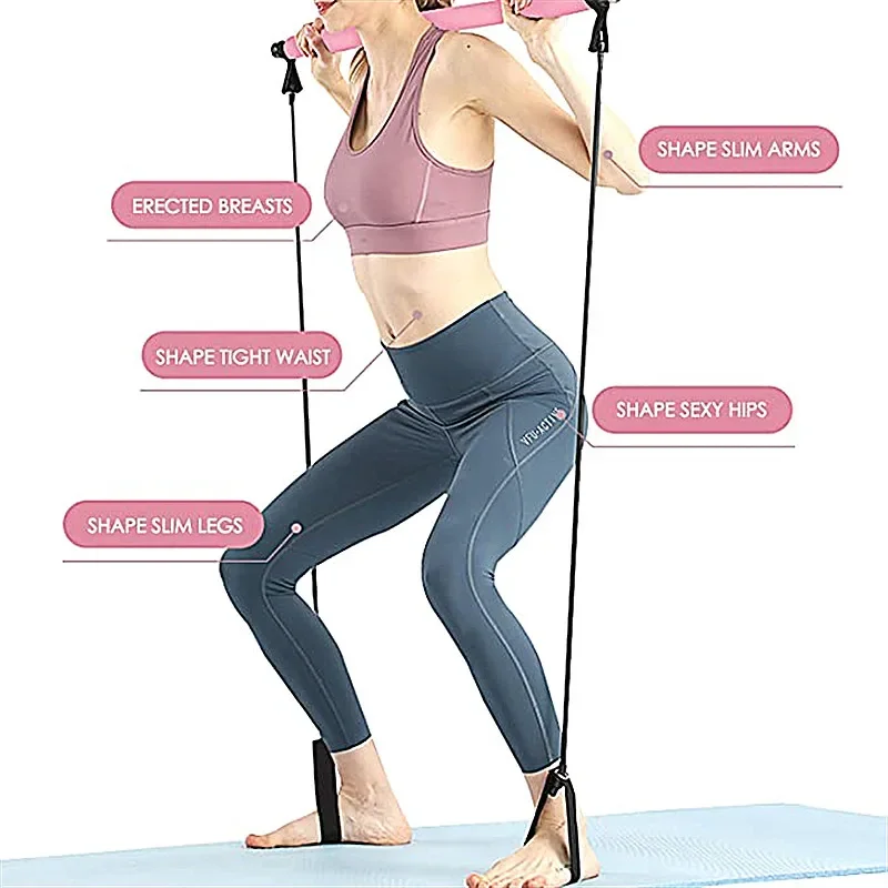 Resistance Bands Resistance Band Resistance Strap Pull Up Assistance Bands Fitness Tension Rope Yoga Crossfit Resistance Bands Exerciser Pull Rope Portable Gym Workout Pilates Bar Trainer Elastic Bands For Fitness Equipment
