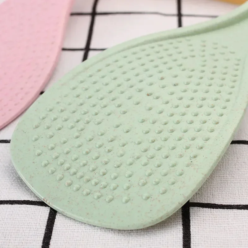 Plastic Rice Spoon Wheat straw spoon Non-stick kitchen spoon rice cooker long handle rice spatula accessoires de cuisine