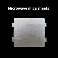 Feuille de plaque de Mica pour four à micro-ondes, résistante à la chaleur, pas facile à déformer, adaptée aux pièces de réparation de four à micro-ondes 1