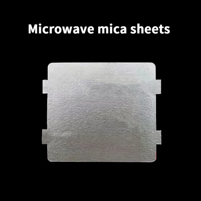 Feuille de plaque de Mica pour four à micro-ondes, résistante à la chaleur, pas facile à déformer, adaptée aux pièces de réparation de four à micro-ondes 1