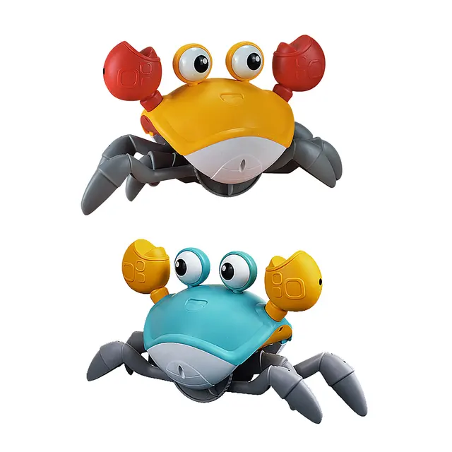 Infant Crawling Toys Induction Escape Crab Baby Light Up Toy Electronic Educational Toddler Moving Toy Kid Birthday Gift 2