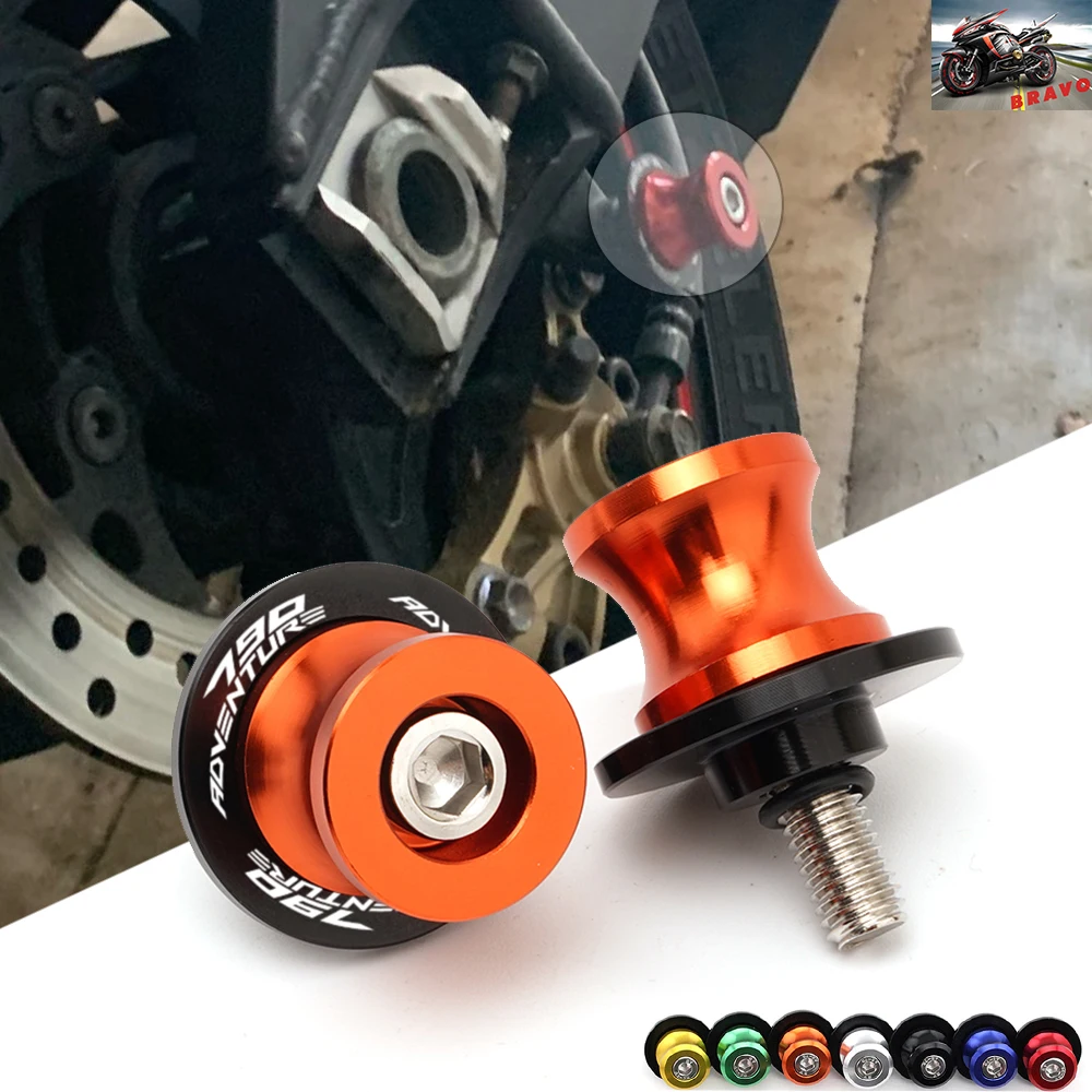 

Swingarm Spools For KTM 790ADV 790 ADVENTURE 2019 2020 890ADV R 2021 2022 Sliders Stand Screws CNC Motorcycle Accessories M10