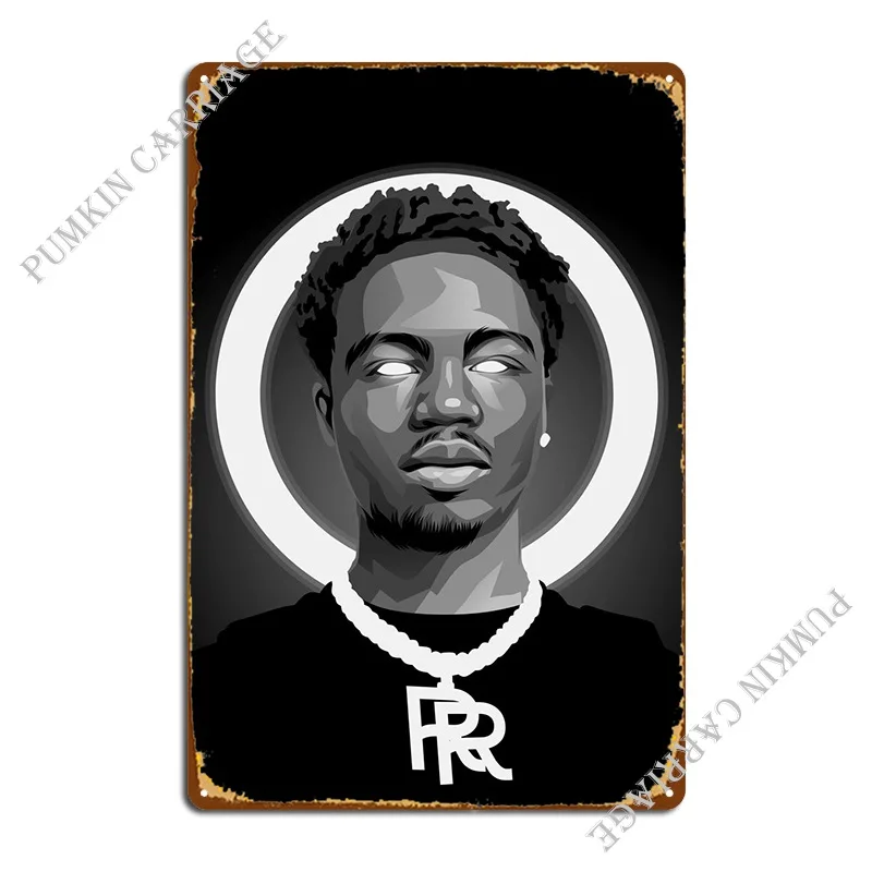 

Roddy Ricch Metal Signs Printing Club Garage Wall Cave Tin Sign Poster